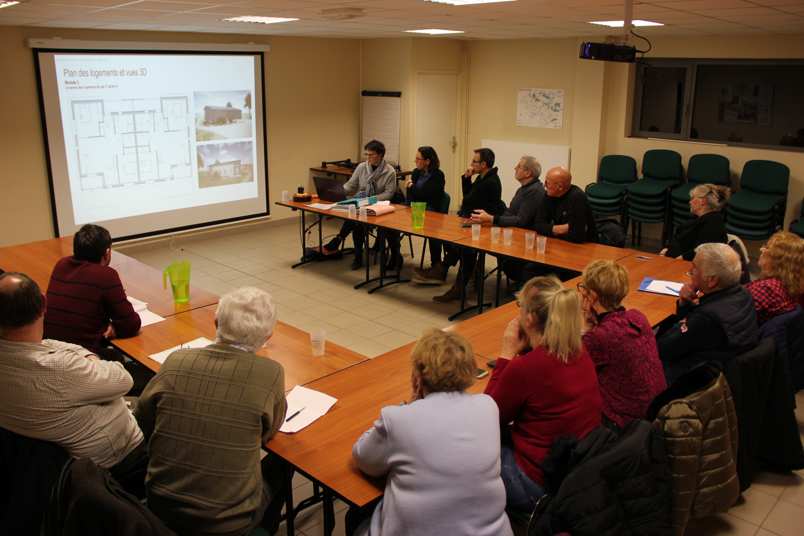 Réunion écoquartier - Groupe habitants - Janvier 2020